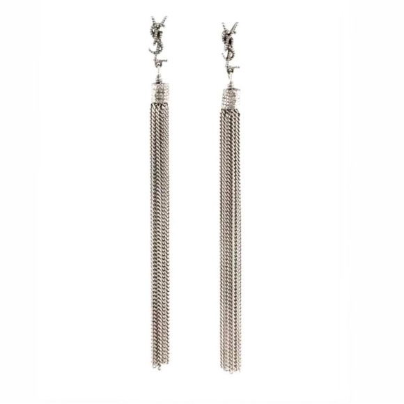 YSL TASSLE EARRINGS - Picture 1 of 8